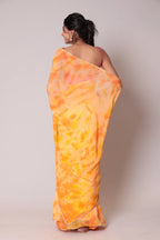 Tie & Dye Organza Saree